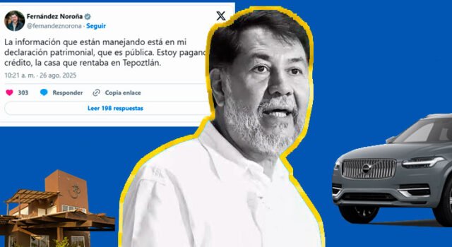 Descubren mansión de Gerardo Fernandez Noroña